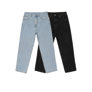 CLASSIC Helas DENIM PANT 宽松休闲牛仔直筒长裤 WASHED 法国