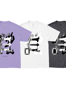 SHADOW TEE BOY LOGO EVISEN 全棉滑板短袖 24SS