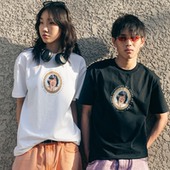 AVENUE&SON大道之子2025春夏人像纪念滑板短袖