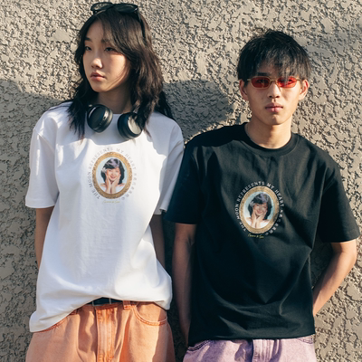 AVENUE&SON大道之子2025春夏人像纪念滑板短袖