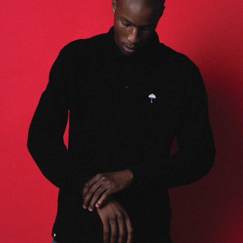 【法国】HELAS 25WIN CLASSIC PIQUE LS POLO双色经典长袖POLO衫