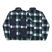 AVENUE LAMBS羊羔绒多口袋秋冬保暖舒适夹克外套 GRID SON