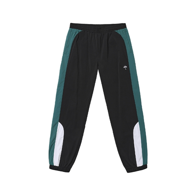 【法国】HELAS 25WIN READY TRACKSUIT PANTS黑绿拼色运动裤