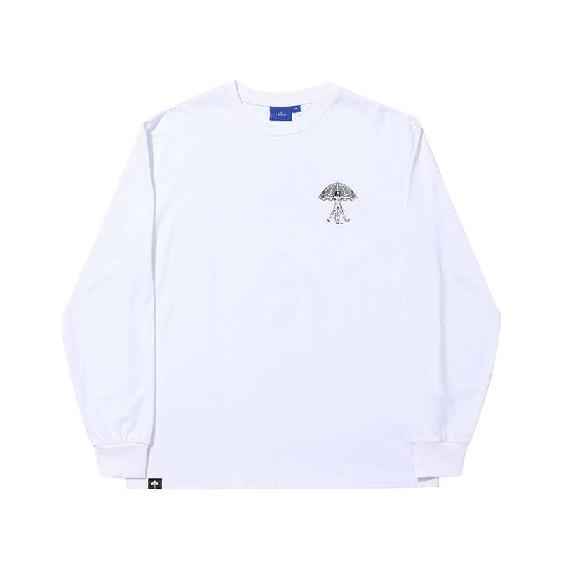 【法国】HELAS 25FA VITRUVE LS TEE 维特鲁夫双色纯棉长袖T恤