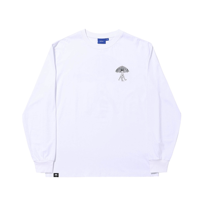 【法国】HELAS 25FA VITRUVE LS TEE 维特鲁夫双色纯棉长袖T恤