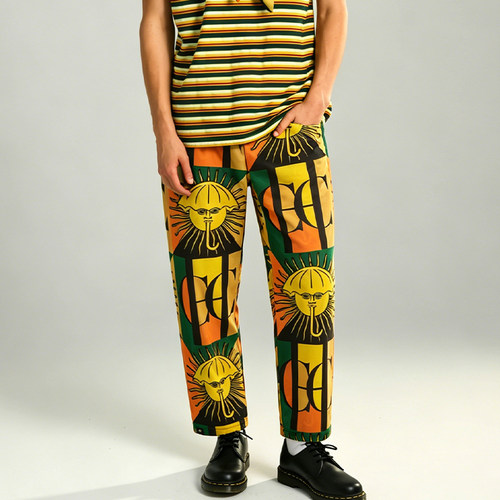 【法国】HELAS 26SP CINQUE TERRE PYJAMA 经典太阳神主题休闲裤