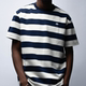 TEE海军条纹短袖 T恤 25WIN RIGATO 法国 HELAS
