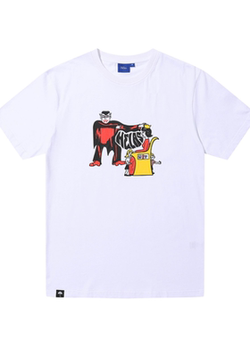 【法国】HELAS 25WIN VAMPIRE TEE 双色吸血鬼印花短袖T恤