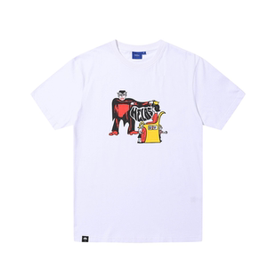 【法国】HELAS 25WIN VAMPIRE TEE 双色吸血鬼印花短袖T恤