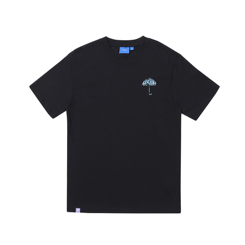 【法国】HELAS UMB BRUSH TEE 经典雨伞LOGO印花短袖T恤