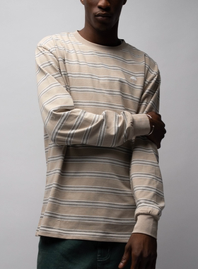 【法国】HELAS 25WIN STRIES LS TEE 双色条纹长袖T恤