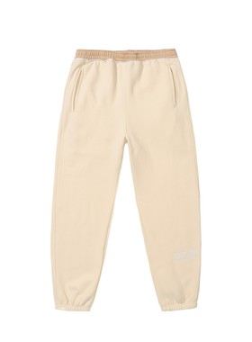 HELAS ULTIMO SWEAT PANT BEIGE秋冬新款加绒卫裤浅色休闲长裤