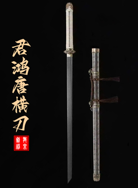 花纹钢铜装金属鞘唐横刀