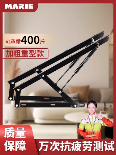 液压撑杆支撑杆床用重型上翻门气动杆举升器伸缩升降气弹簧气撑