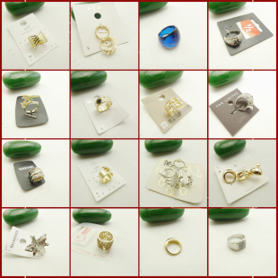 设计感指环 个性 欧美复古戒指女 饰品批发 孤品清仓特价 时尚 L82