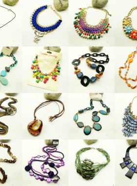 M2波西米亚复古民族风多层项链