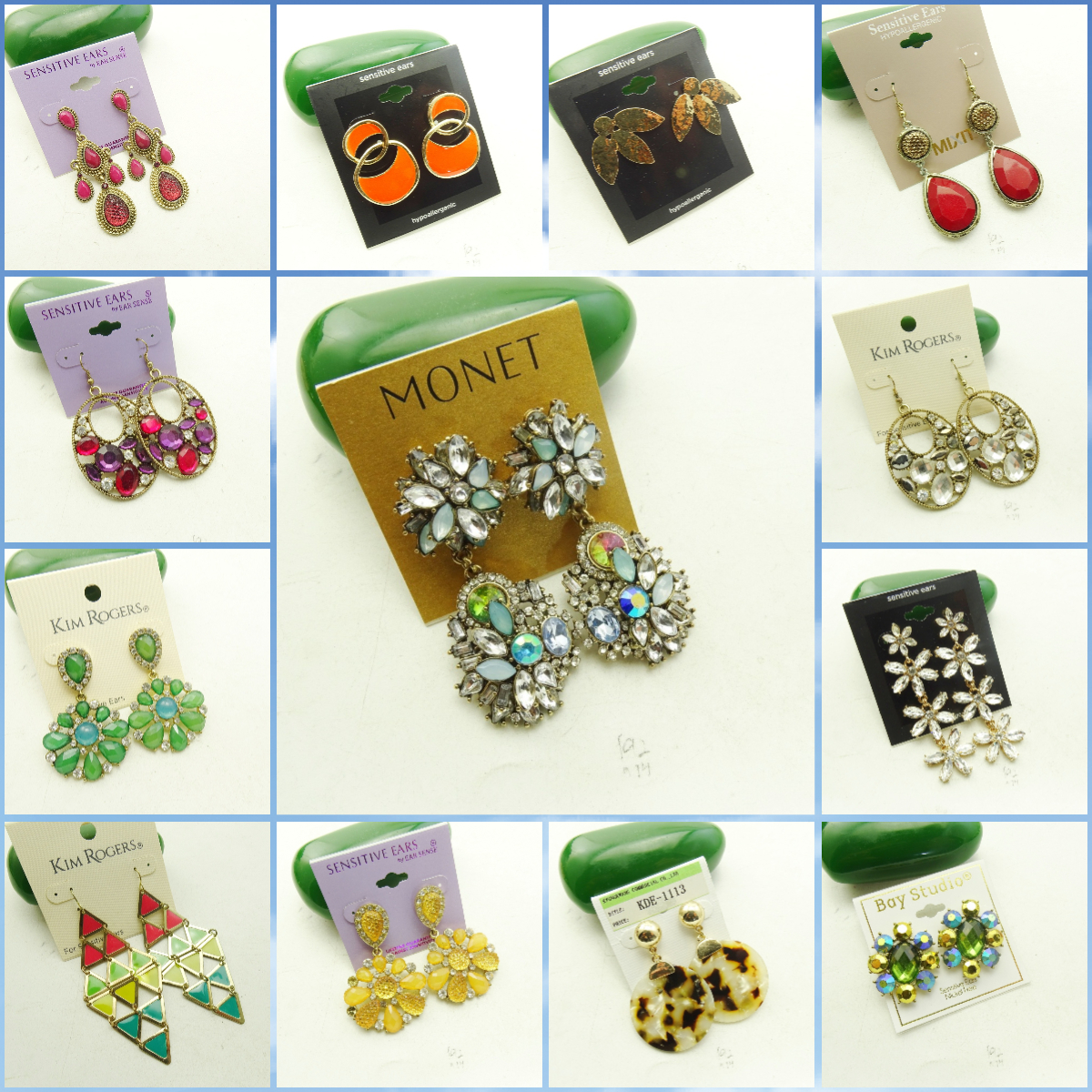 欧美外贸饰品耳环中古回流孤品