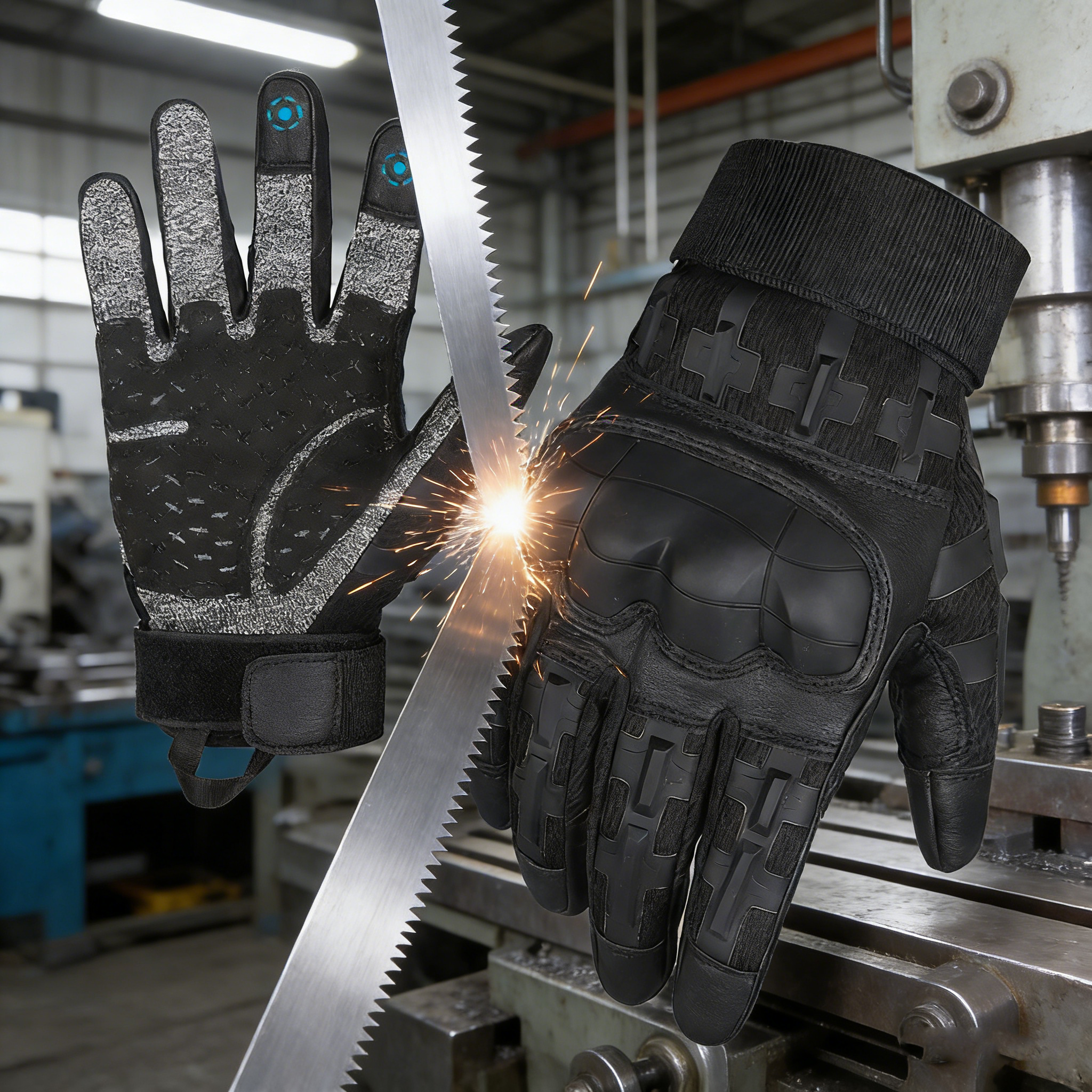 防割战术手套男户外骑行摩托车触屏全指骨骼防护运动防滑军迷手套,运动包/户外包/配件,手套,淘宝优惠券,粉丝福利购,淘宝优惠卷