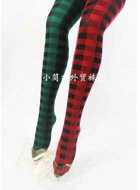 英伦格小众复古摩登连裤袜