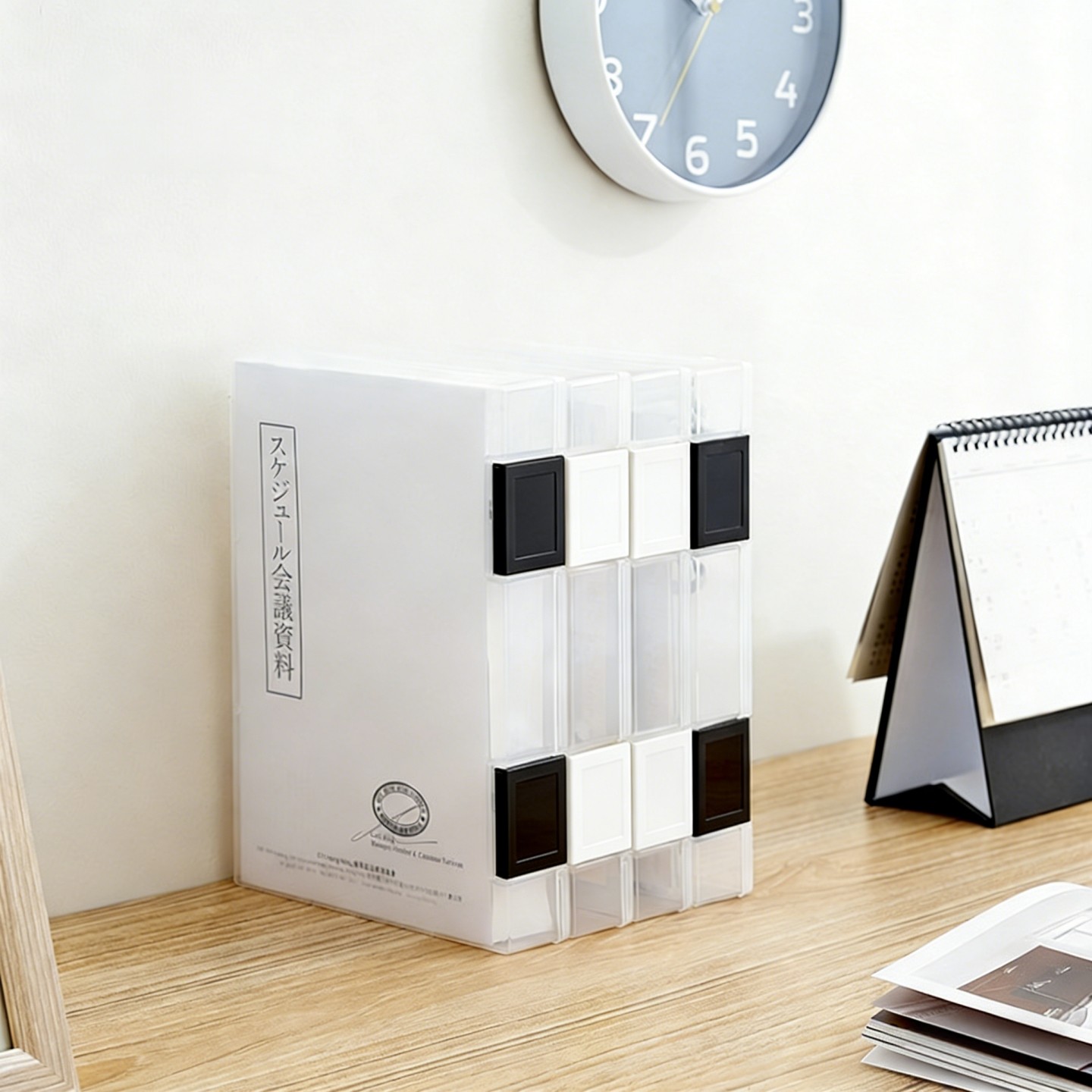 KM加厚A5证件收纳盒日本原单