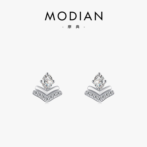 小众高级感百搭通勤风银耳饰