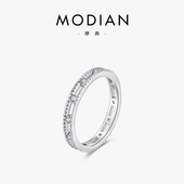 s925纯银精致小巧气质清新百搭女款 戒指小众日常佩戴指环尾戒饰品