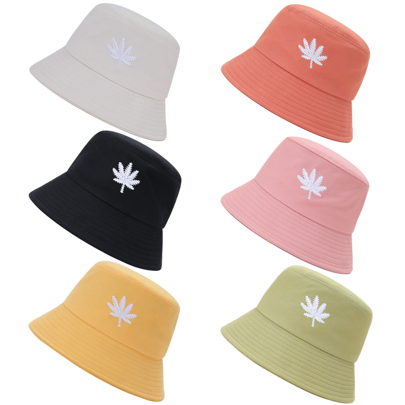 粉色遮阳渔夫帽小头围