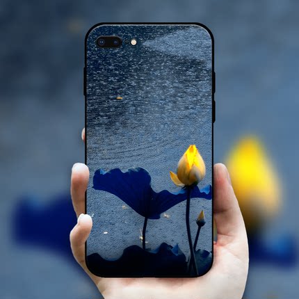 中国风金莲送福手机壳苹果15ProMax适用iphone16pro新款17promax金莲献财14pro防摔软壳18pro中式莲花13pro潮