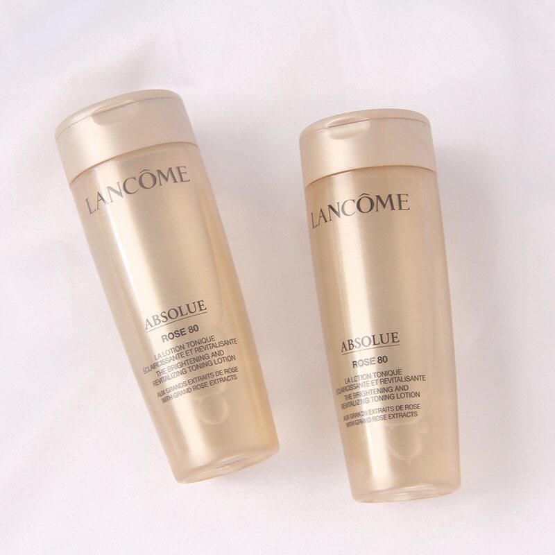 lancome兰蔻菁纯臻颜玫瑰柔肤水50ml中小样专柜正品