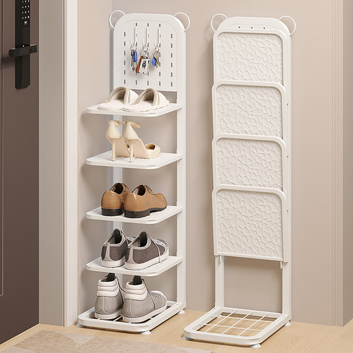 2025新款鞋架子家用门口多层小窄入户门出租房用宿舍小型简易鞋柜