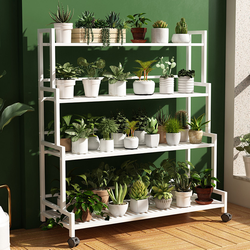 花架子客厅落地式置物架阳台多肉花盆托架斜梯形铁艺植物摆放层架,住宅家具,花架/花几,淘宝优惠券,粉丝福利购,淘宝优惠卷