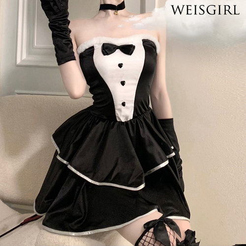 性感万圣节兔女郎制服套装