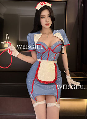 万圣节服装性感护士制服cosplay