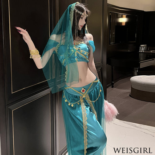 性感孔雀公主异域风情服装女神