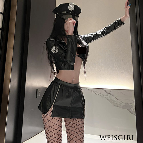 欧美性感女警空姐套装制服纯欲