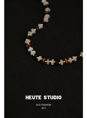 黑玛瑙虎眼石国风项链