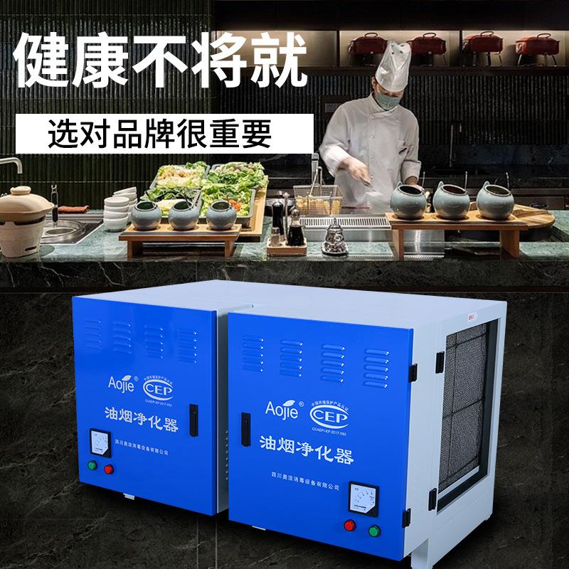 牌商用静电式油烟过滤净化器油烟净化装置