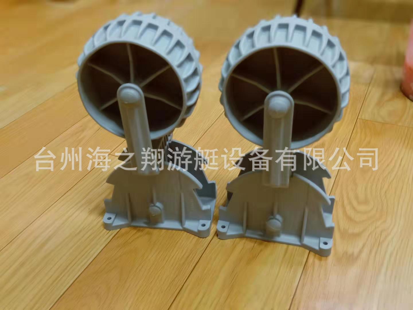 橡皮艇冲锋舟玻璃钢艇游艇塑料船铁船拖车轮沙滩轮