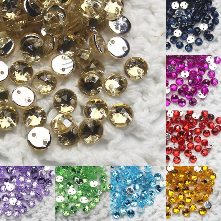 diy台湾亚克力配饰平底钻