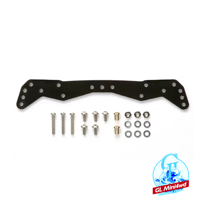 原装田宫TAMIYA四驱车改装配件 AR MA底盘黑色玻纤龙头 15451