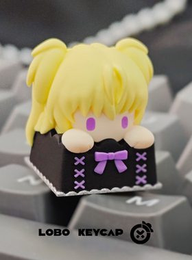 守护甜心日奈森亚梦星名歌呗可爱动漫人物个性二次元机械键盘单颗