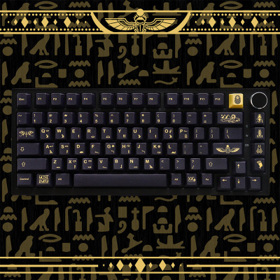 GMK Pharaoh Keycaps法老键帽原厂高度PBT材质热升华129键键帽