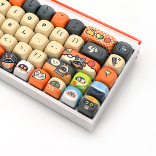 邦布键帽MOA高度键帽绝区零同人PBT五面热升华客制化机械键盘