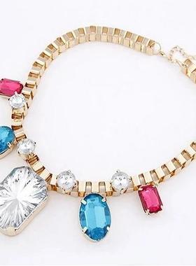 短款百搭项链装饰品毛衣链