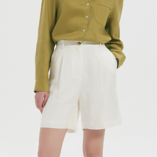 短裤 Petit 棉麻宽松阔腿 简约经典 Bari