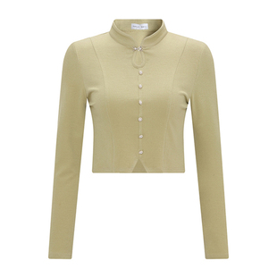 芭瑞立领针织上衣 佩蒂特 Petit Bari