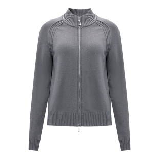 设计感百搭插肩立领针织开衫 Petit Bari