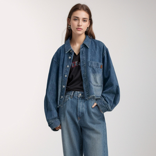 牛仔衬衫 Petit 工装 休闲短款 夹克 Bari