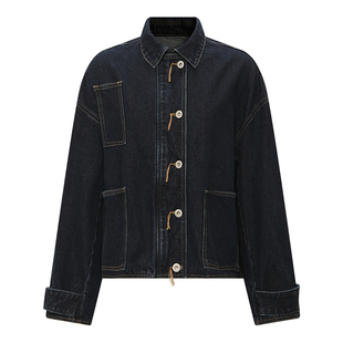 风格 休闲工装 牛仔夹克外套 Bari Petit