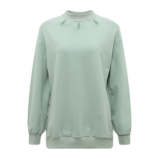 镂空圆领卫衣外套 女式 Petit Bari